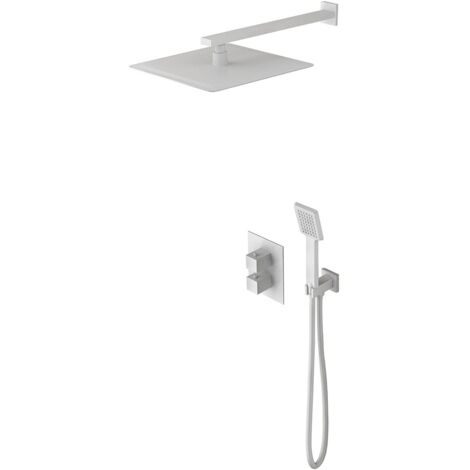 Kit Incasso Doccia Termostatico Cíes Bianco Opaco Imex Imex Gpc009 Bl