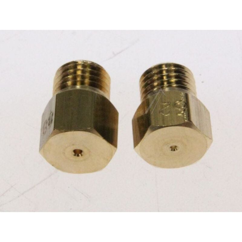 Brandt - sachet injecteurs gaz butane diametre 62 et 68 pour table de cuisson