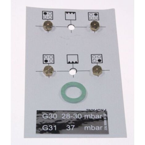 Kit injecteur butane pour Cuisinière BEKO 4431900075