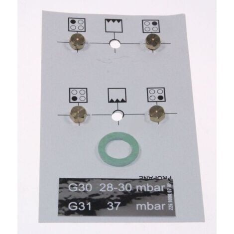 Kit injecteur butane pour Cuisinière BEKO 4431900075