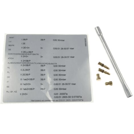KIT INJECTEUR GAZ BUTANE G30/G31 POUR TABLE DE CUISSON GAGGENAU - 00419831