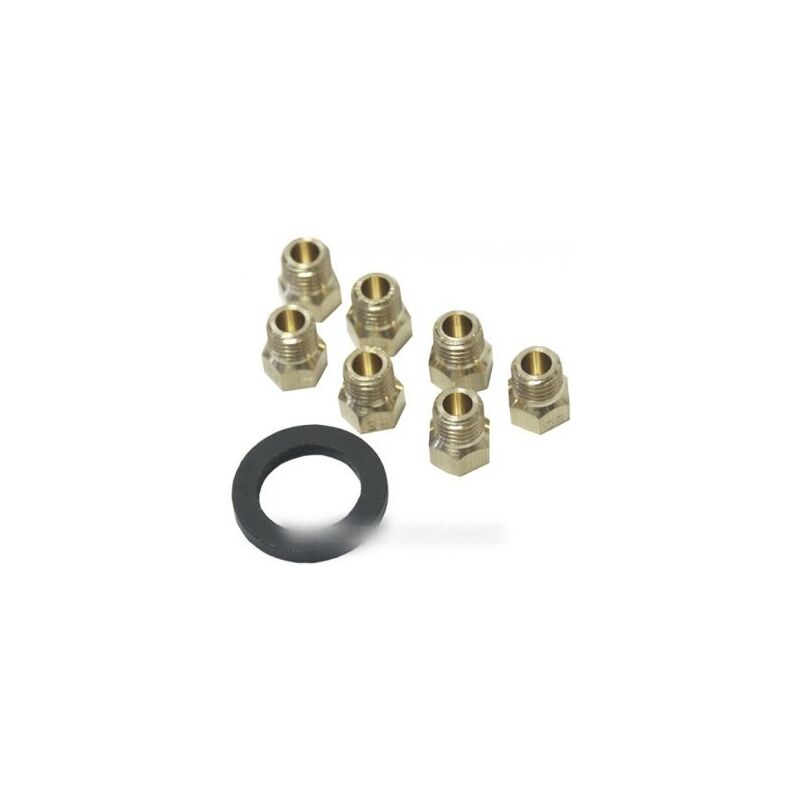 Jeu injecteurs gaz butane pour table de cuisson Whirlpool