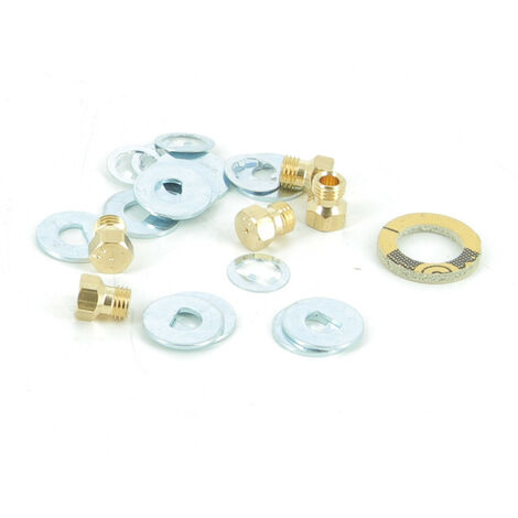 Kit injecteurs gaz butane 36050974 pour Cuisinière , CUISINIERE ESSENTIELB ECG 502B, CUISINIERE ESSENTIELB ECG501B, CUISINIERE ESSENTIELB ECG501I AMICA, CURTISS, ESSENTIEL B, FAGOR, HORN