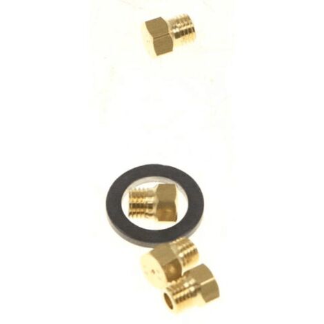 KIT INJECTEURS GAZ BUTANE POUR TABLE DE CUISSON WHIRLPOOL - 480121102786