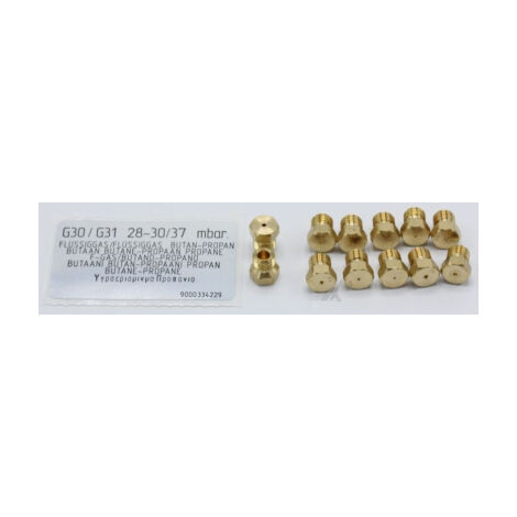Kit injecteurs gaz butane-propane pour Plaque de cuisson BOSCH 12012007