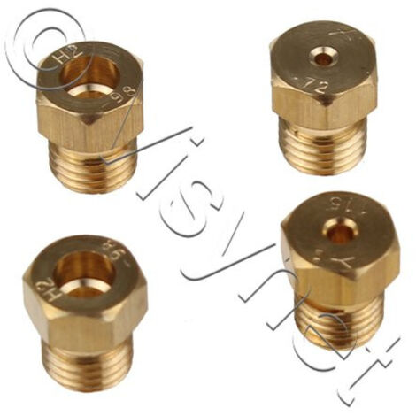 Kit injecteurs gaz naturel d'origine (481231039113) Plaque de cuisson IKEA, IKEA WHIRLPOOL, LADEN, IGNIS, WHIRLPOOL