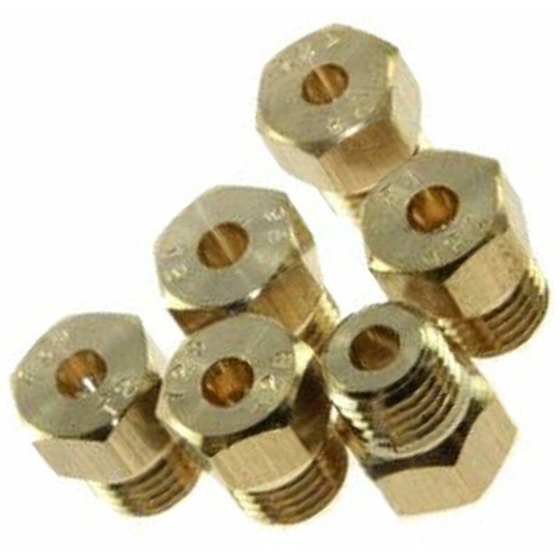 Whirlpool - Sachet injecteur, gicleur gaz naturel d'origine (481231038975) Plaque de cuisson bauknecht, kitchenaid