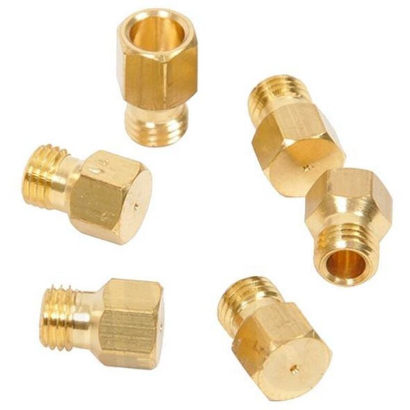 Faure - Jeu d'Injecteurs, gicleurs butane / propane d'origine (50296301000) Four, cuisinière aeg, arthur martin, arthur martin electrolux, electrolux
