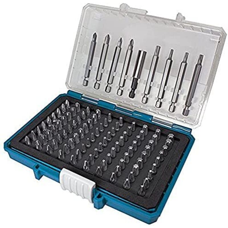 Set di punte Makita 99 pezzi 25 mm, 75 mm in pratica scatola ( P-81050 )
