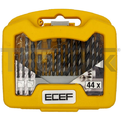 KIT INSERTI PUNTE 44pz PER AVVITATORE MURO LEGNO FERRO