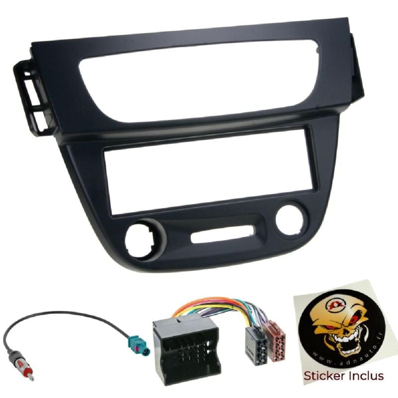 Kit Installation Autoradio Adnauto KF270 Serie hm Noir Compatible Renault Megane 3 2008-2014