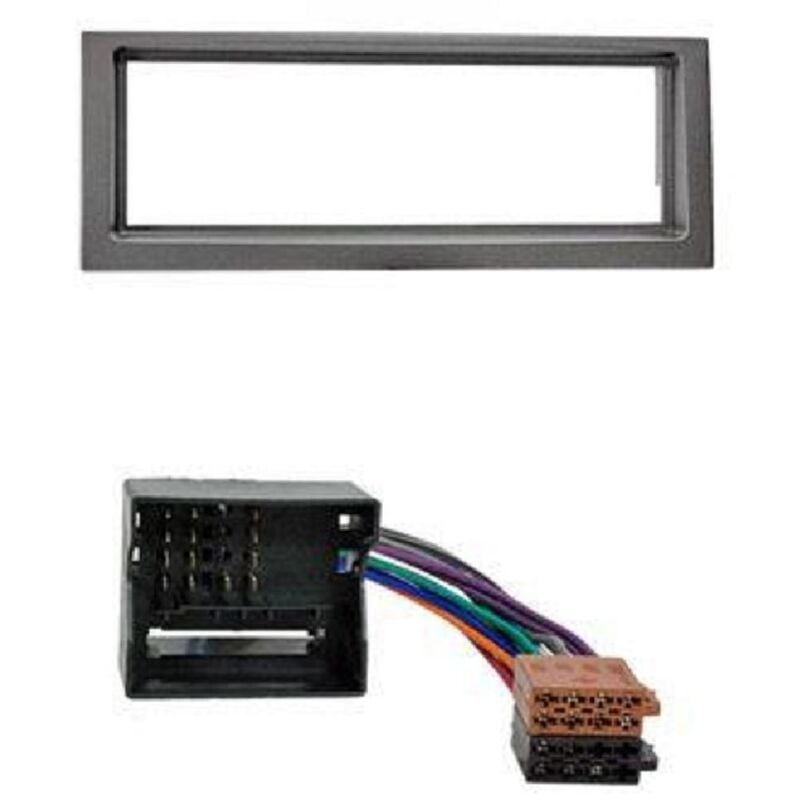 Kit Installation Autoradio KITFAC-168B compatible avec Peugeot 407 Citroen C5 04-10 1Din - Noir