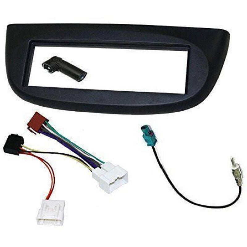 Kit Installation Autoradio KITFAC-217N-2 compatible avec Renault Twingo - Noir