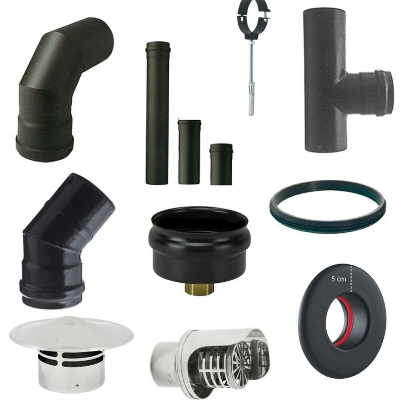 GUARNIZIONE SCARICO FUMI PER INSERTI A PELLET MONTEGRAPPA-CADEL - Foto 4