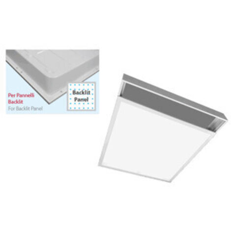 KIT INSTALLAZIONE SOFFITTO PANNELLO LED 60X60 CM- 1,0 pz