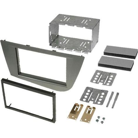 Kit integration 2 din compatible avec Seat Leon 05-12 - gris