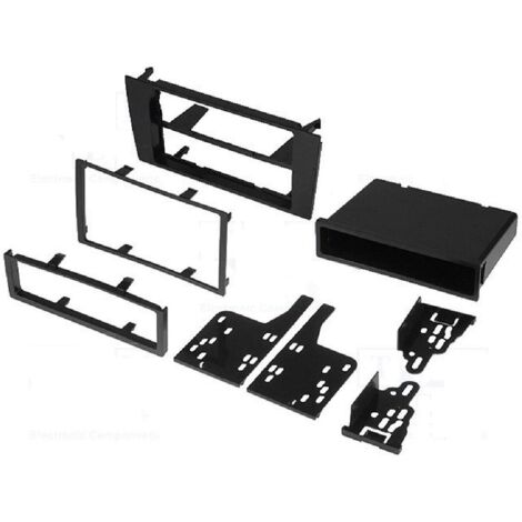 Kit integration autoradio compatible avec Audi A4 Noir