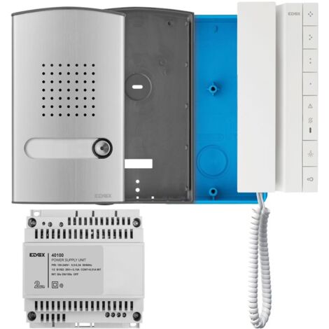 Kit Intercomunicador Unifamiliar Elvox Vimar VOXIE Dos Hilos Plus K40542.E