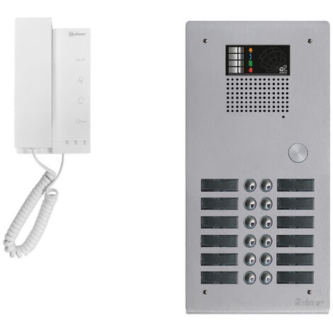Kit interphone avec 11 combinés GOLMAR Collectif