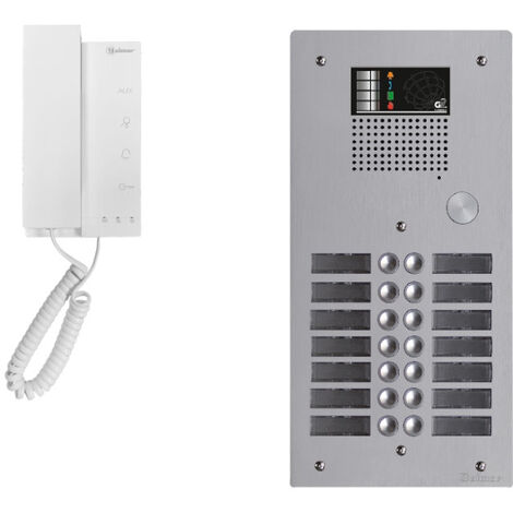 Kit interphone avec 14 combinés GOLMAR Collectif