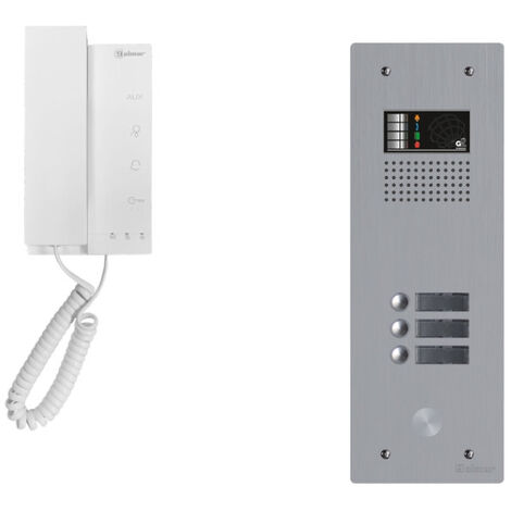 Kit interphone avec 3 combinés GOLMAR Collectif
