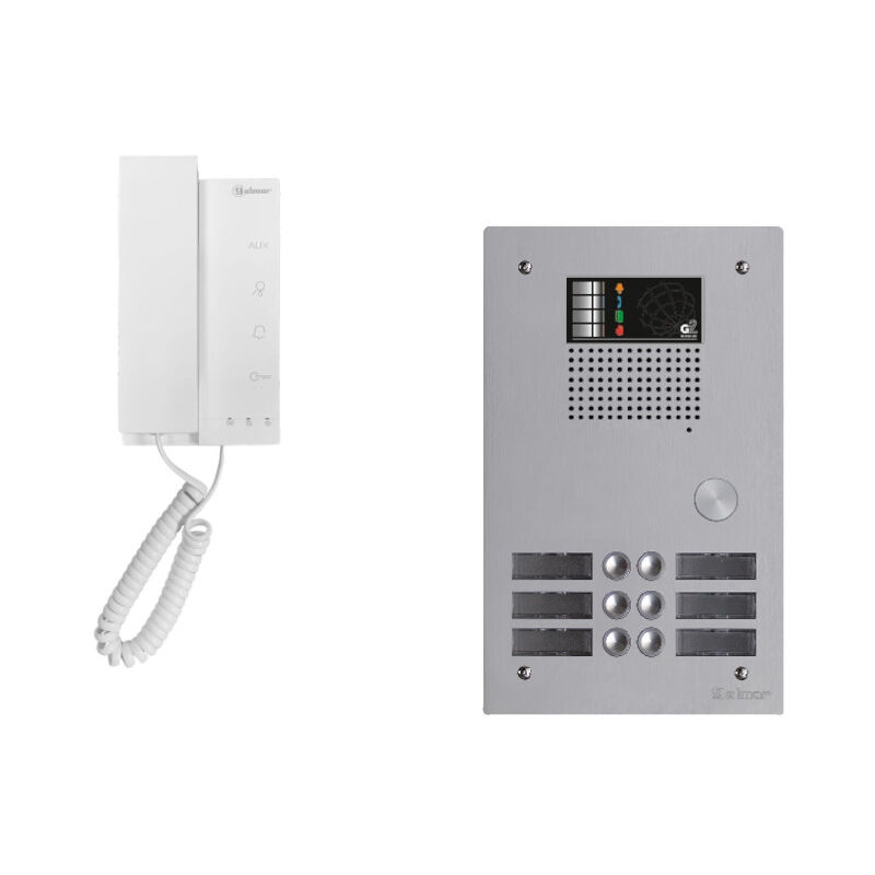 Kit interphone avec 5 combinés GOLMAR Collectif