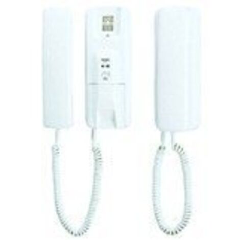 Kit interphone blanc type téléphone AT406 - Aiphone 100008