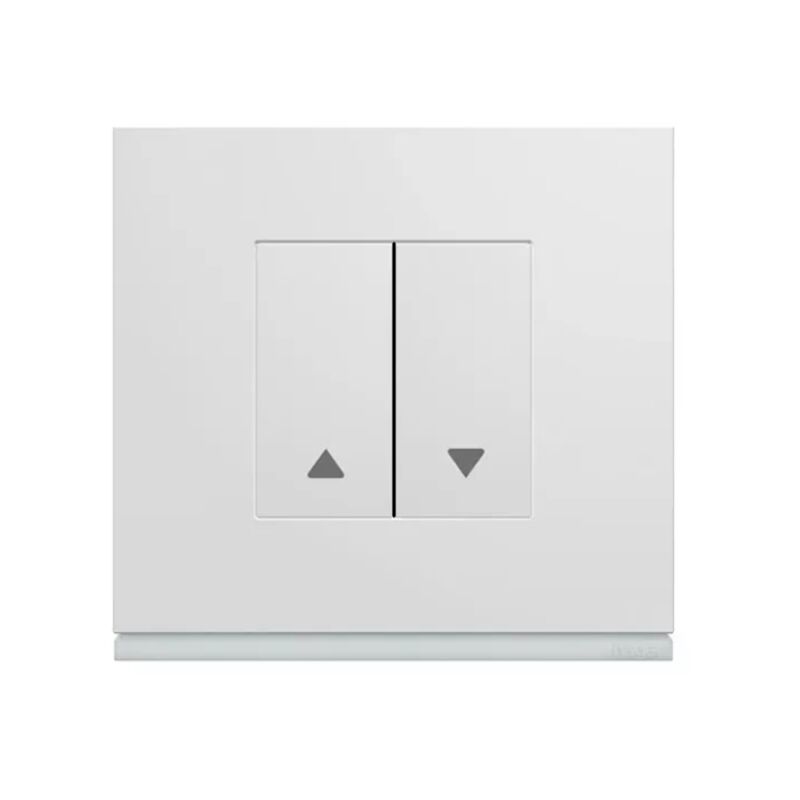 Hager - interrupteur volet complet gallery blanc