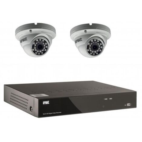 Kit ip 2camdom+1nvr poe URMET 1093/KIPPROB