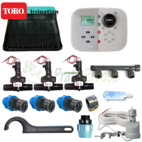 Kit irrigazione Toro Tempus a 3 zone 24V