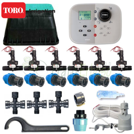 Kit irrigazione Toro Tempus a 6 zone 24V