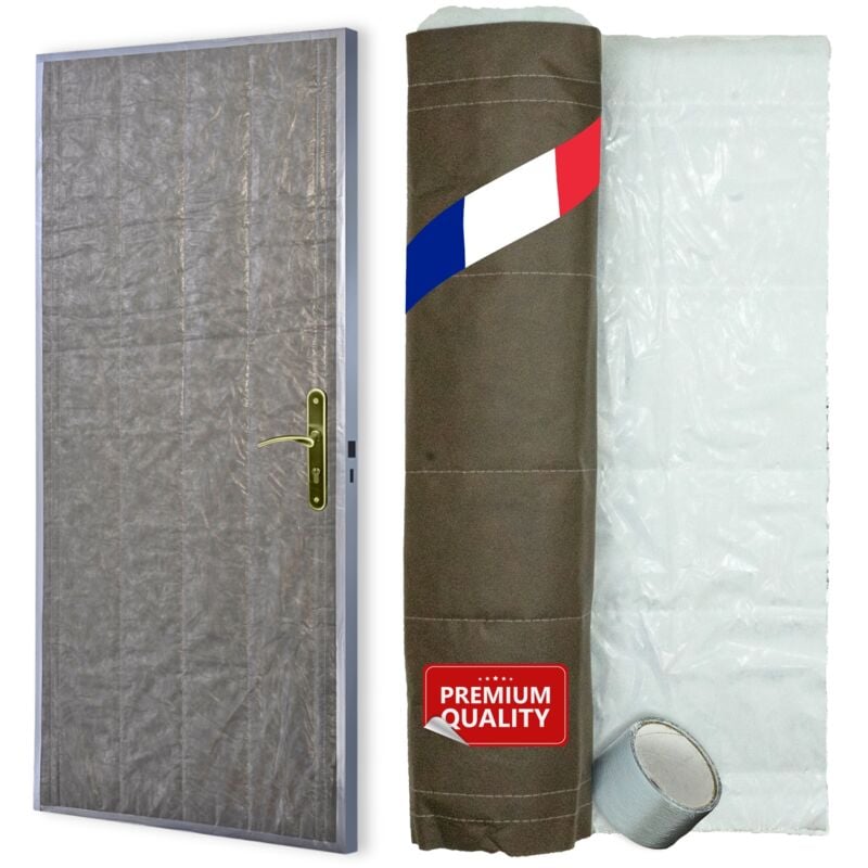 Kit d'isolation thermique porte de service 85x210 cm