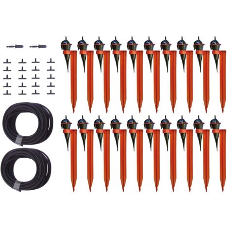 Kit de 20 goutteurs économes pour jardin - IRISO