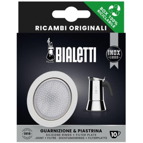 Kit joint et filtre pour cafetière italienne 10 tasses – Compatible Bialetti – Performance améliorée pour café optimal