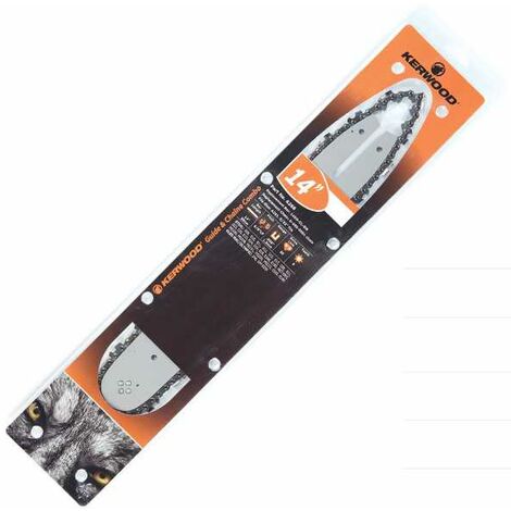 Kit Kerwood guide + chaîne tronçonneuse 35 cm, 3/8"LP 1,3 mm. 50 maillons