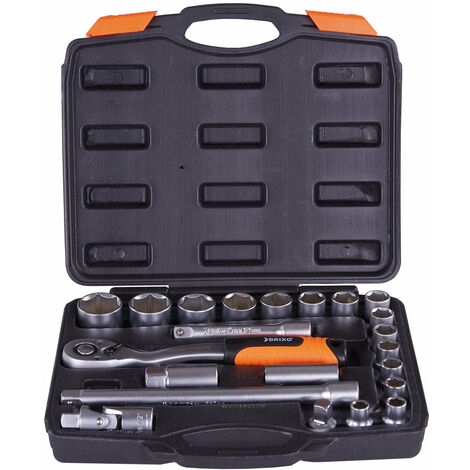 Kit Kit in bekannten Bussola Satinato 22 Teile mit Brixo Cricchetto Key