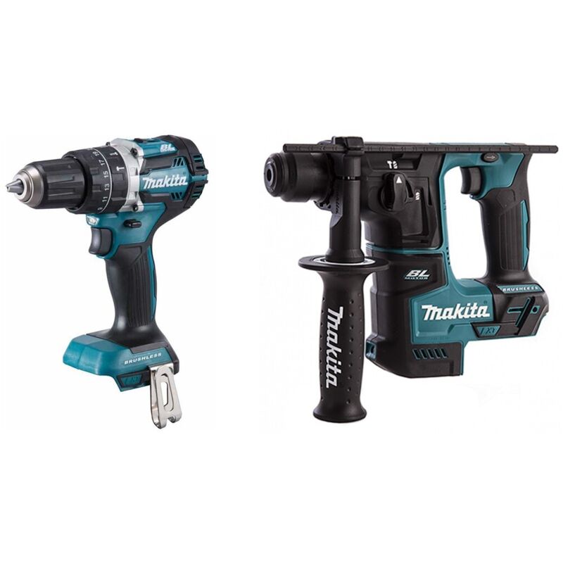 Kit combiné sans fil MAKITA DHR171 + DHP484 18 V 2 machines Sans batterie ni chargeur