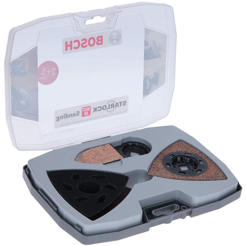 Bosch - Set di levigatura speciale Starlock 2608664133