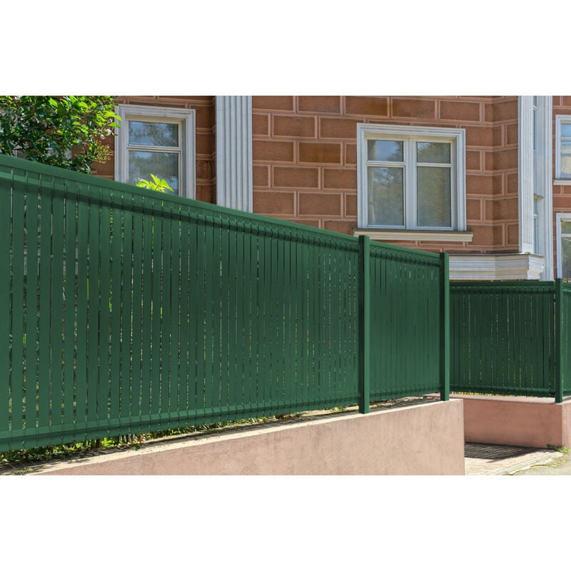 Casanoov - Kit lamelles occultantes pvc 2m cinto H.120cm Vert