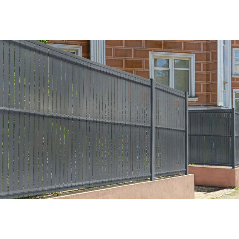 Casanoov - Kit lamelles occultantes pvc 2m cinto H.190cm Gris