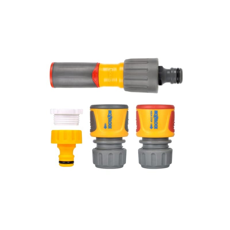 Kit lance 3 en 1 plus raccords d'irrigation 1/2'' - 5/8'' 5 pcs. Hozelock 2355 100-100-228