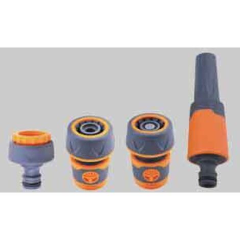 KIT LANCIA A SPRUZZO 3/4" IDEAL STAR Set 4 pezzi. Prezzo per Confezione.