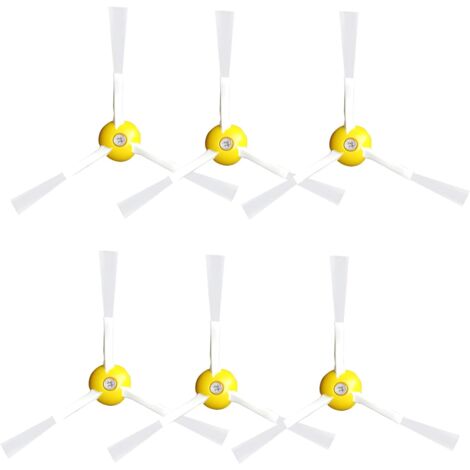 Kit Large 6 PCS Brosse Laterale A 3 Branches Pour Irobot Roomba Kit D'Entretien Series 500 600 700