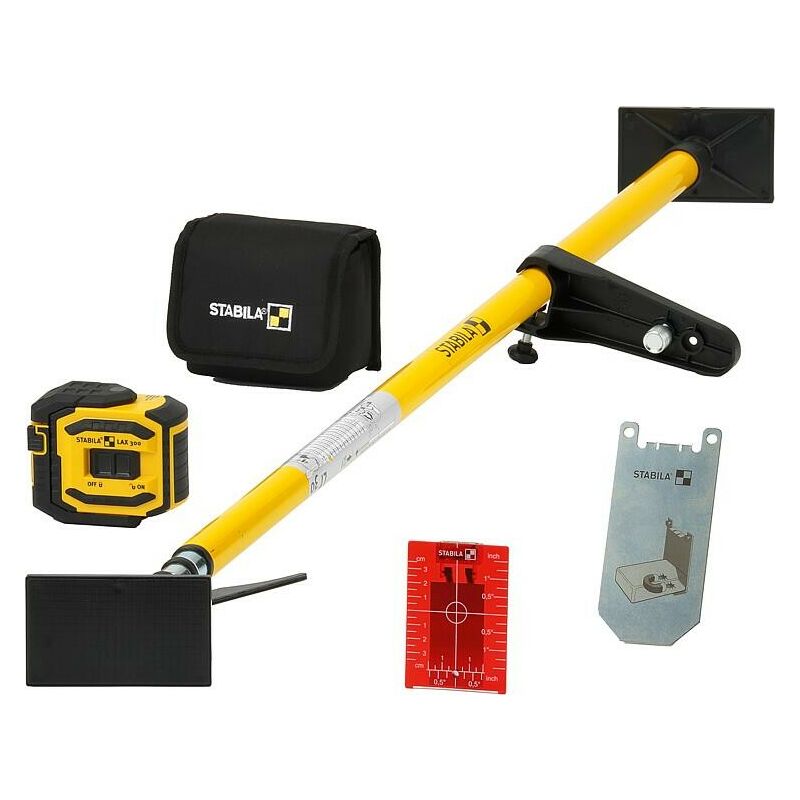 Laser pour lignes croisées Stabila lax 300, set de 5 pièces
