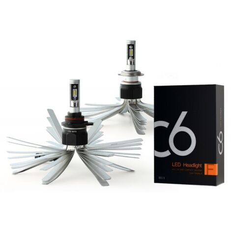 Kit LED H7 + HB3 Xenled - 6000Lm - Moto - 12V/24V