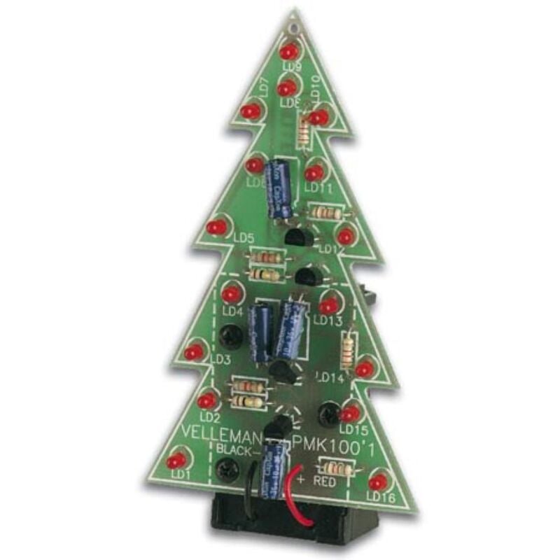 Sapin De Noël Avec Leds Clignotantes Velleman Wssa100