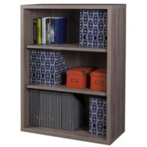KIT LIBRERIA DISEGNO ROVERE CM. 35,5X81,5X112H 3 VANI