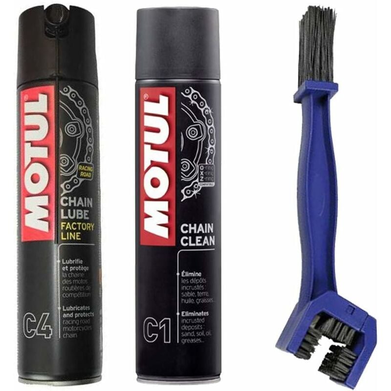 

Kit limpieza de C1 + C4 + Cepillo - Motul