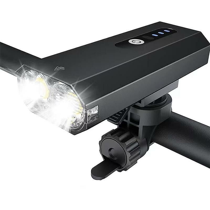 Kit luce bici ricaricabile usb ultra luminosa da