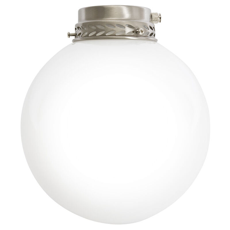 Perenz - Kit Luce Vetro Bianco Sfera Piccola con